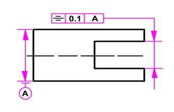 三坐標測量機如何測量對稱度公差(圖1) 三坐標測量機如何測量對稱度公差(圖1)